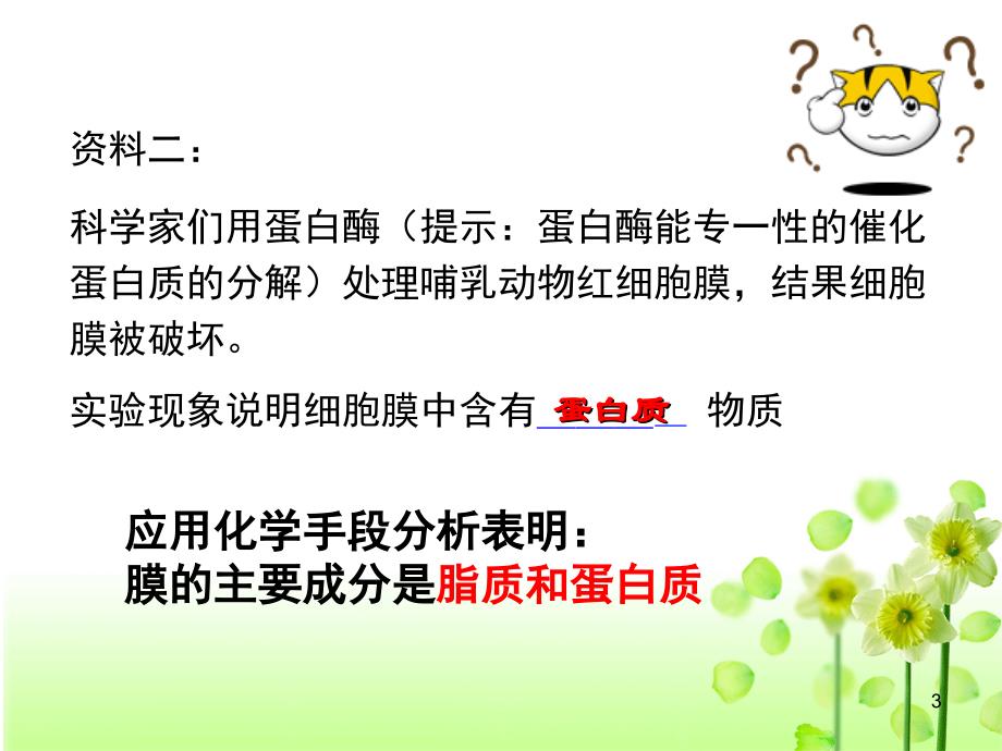 生物膜流动镶嵌模型.ppt_第3页