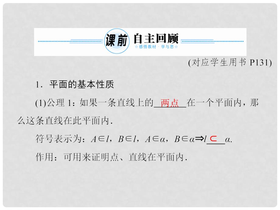 高考数学总复习 83 空间点、直线、平面之间的位置关系课件 理 新人教A版_第4页