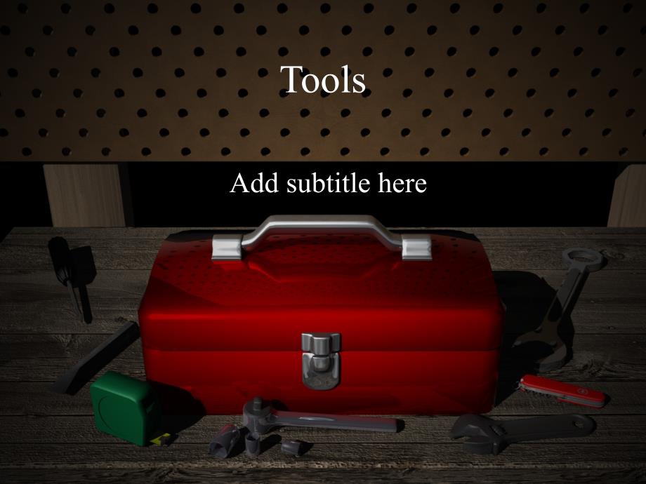 精品ppt模板PPT素材tools031_第1页