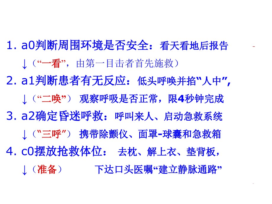 双人法心肺复苏标准操作流程_第3页