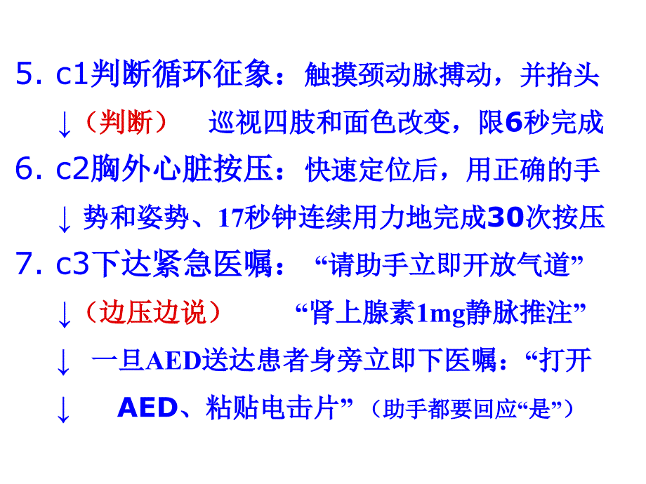 双人法心肺复苏标准操作流程_第4页