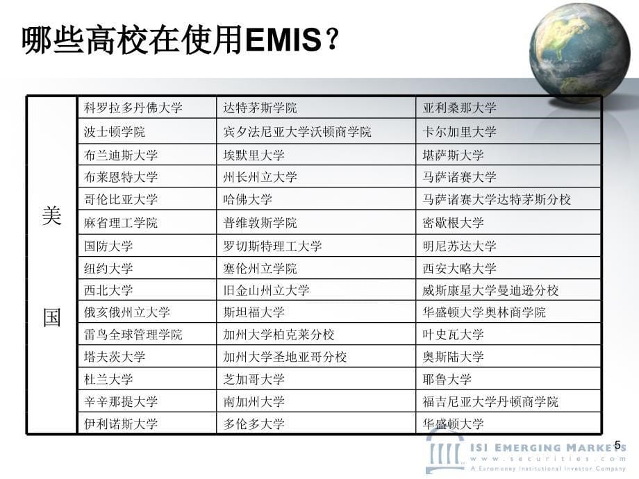 EMIS-全球新兴市场商业资讯.ppt_第5页