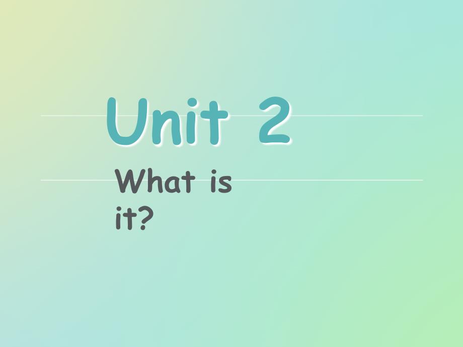 新概念青少版-1A-unit2第二单元课件_第1页