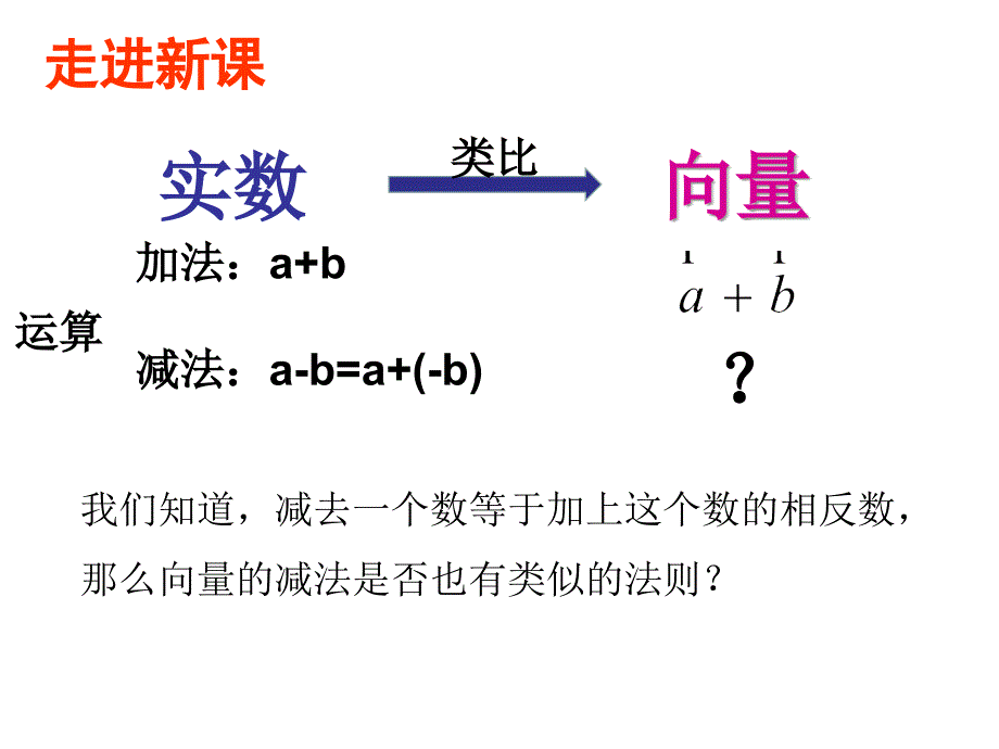 2.2.2向量减法运算_第4页