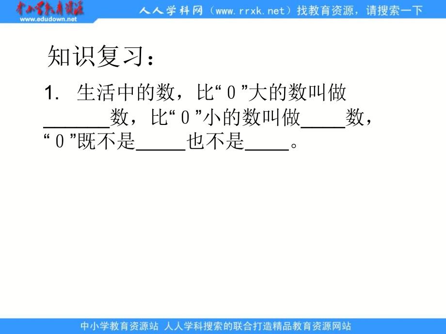 人教版六年级下册 正负数ppt课件_第3页