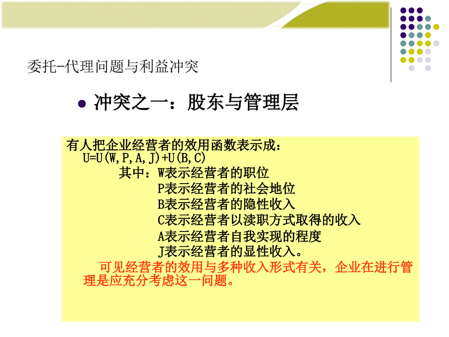 利益冲突股东和管理者.ppt_第4页