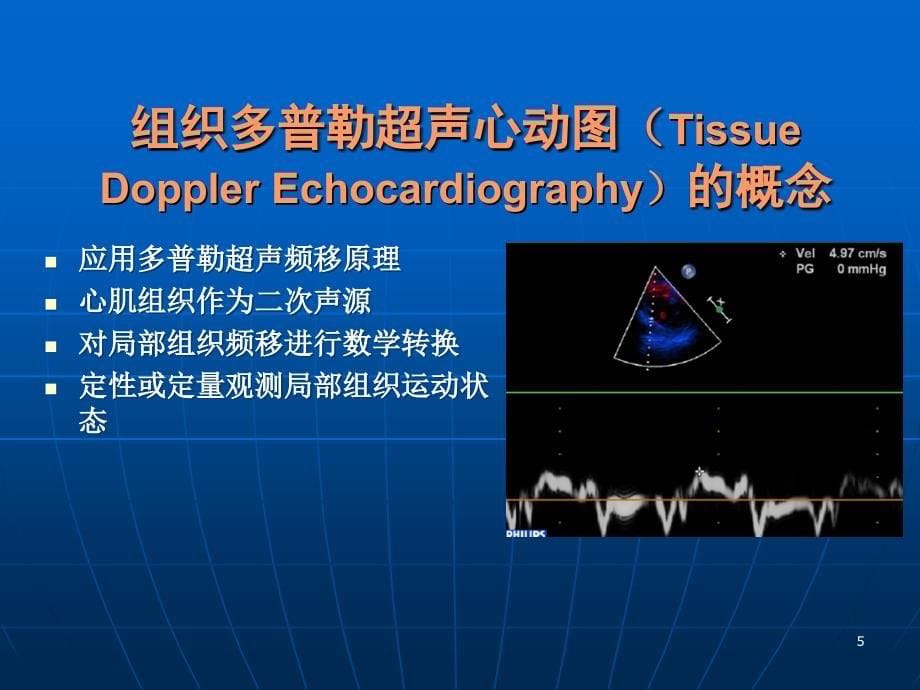 组织多普勒规范化测量及正常参考值课件_第5页