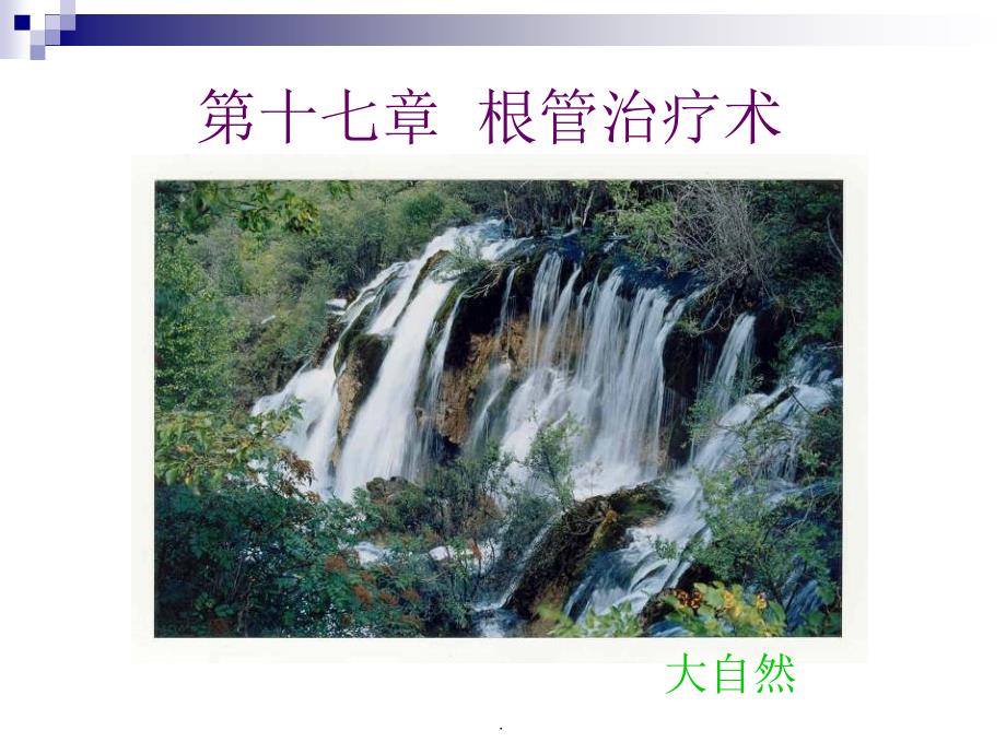 根管治疗术温医牙体牙髓病学ppt课件_第1页