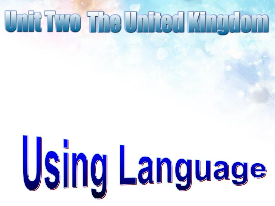 高二英语必修五：Unit 2 Using language 优秀课件_第1页