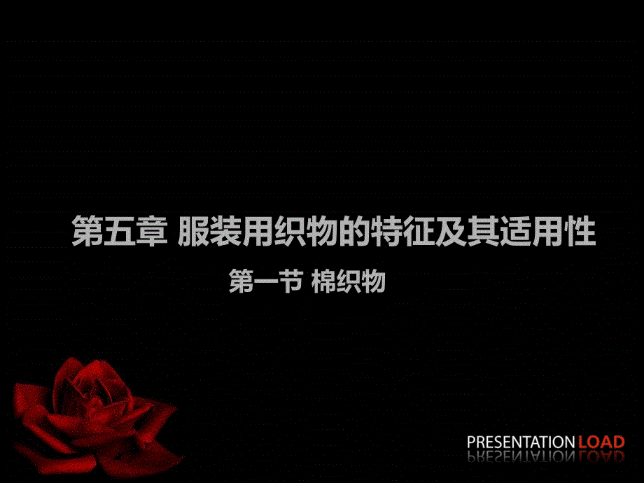 棉织物ppt课件_第1页