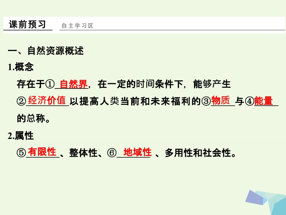 高中地理 第四章 第三节 自然资源与人类活动课件 湘教版必修1_第3页