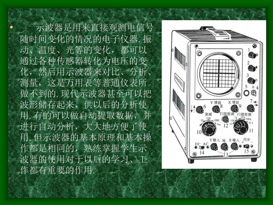 学生示波器的使用【精选】课件_第2页