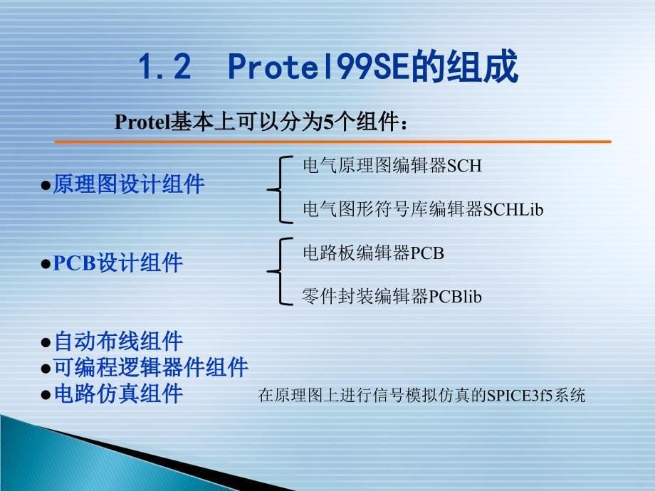 protel完全教程-(原理图部分)_第5页