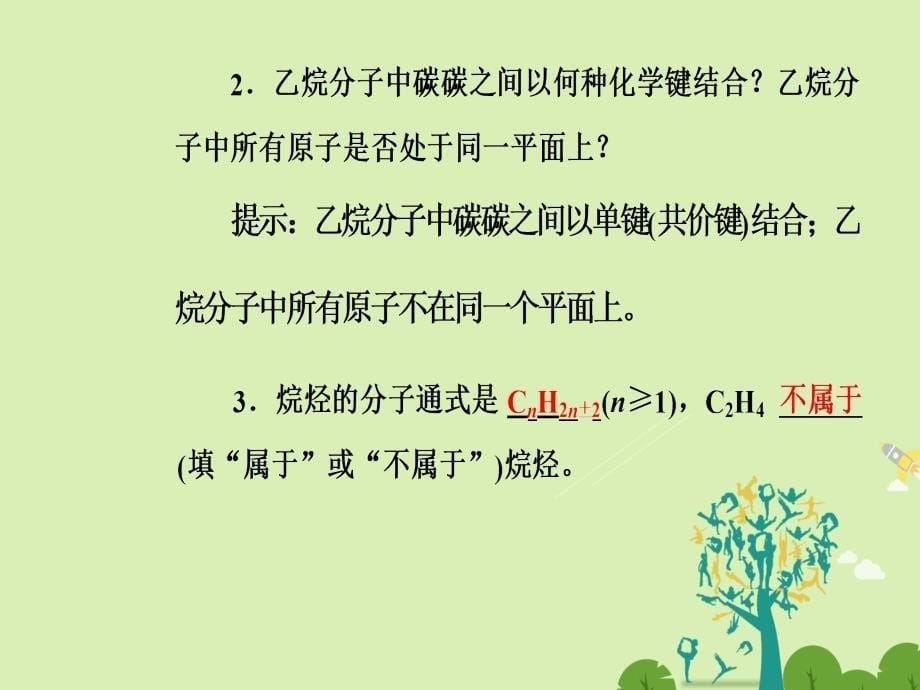 高中化学 第三章 有机化合物 第二节 来自石油和煤的两种基本化工原料第1课时乙烯课件 新人教版必修2._第5页