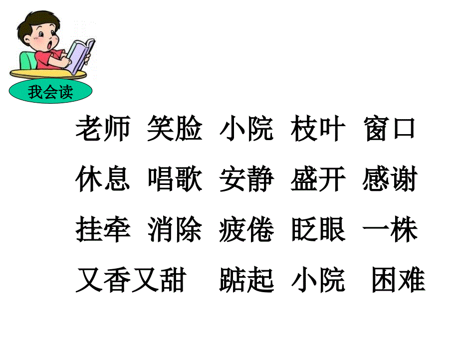 人教版小学语文课件《一株紫丁香》第二课时_第2页