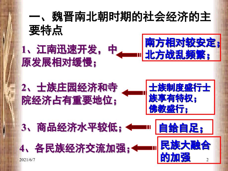 魏晋南北朝时期的经济_第2页