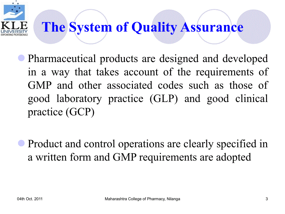 QualityAssuranceandRegulatoryComplianceforPharmaceuticalProduct_第3页