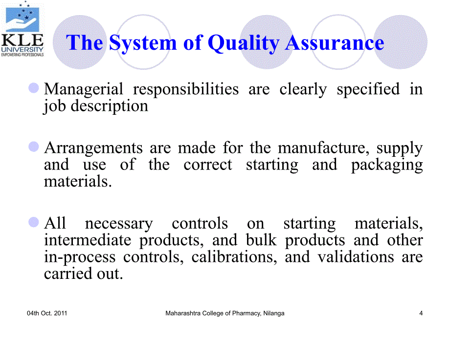 QualityAssuranceandRegulatoryComplianceforPharmaceuticalProduct_第4页