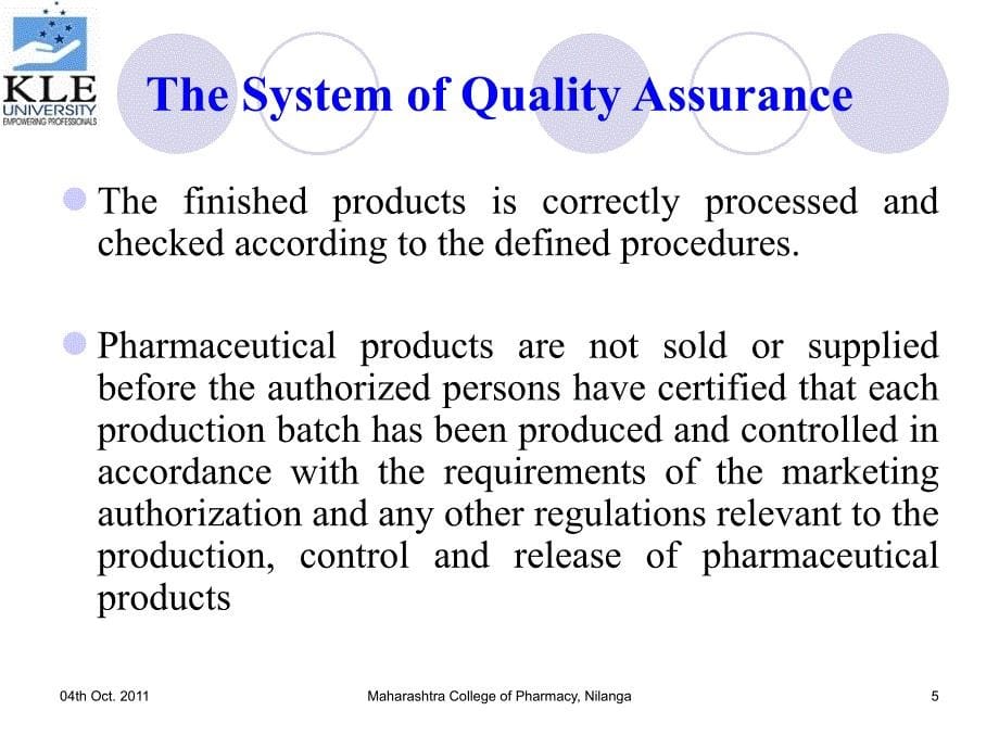 QualityAssuranceandRegulatoryComplianceforPharmaceuticalProduct_第5页