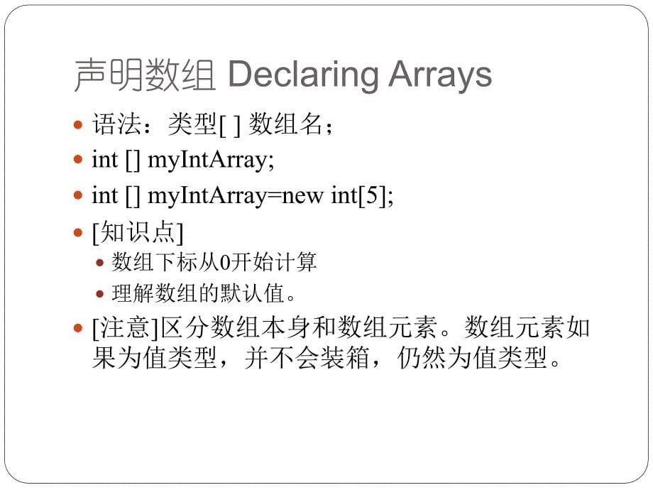 第9章数组索引器与集合ArraysIndexersandCollections_第5页