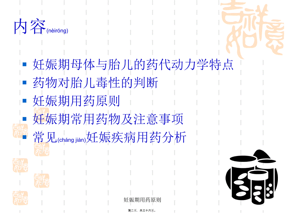 妊娠期用药原则课件_第2页