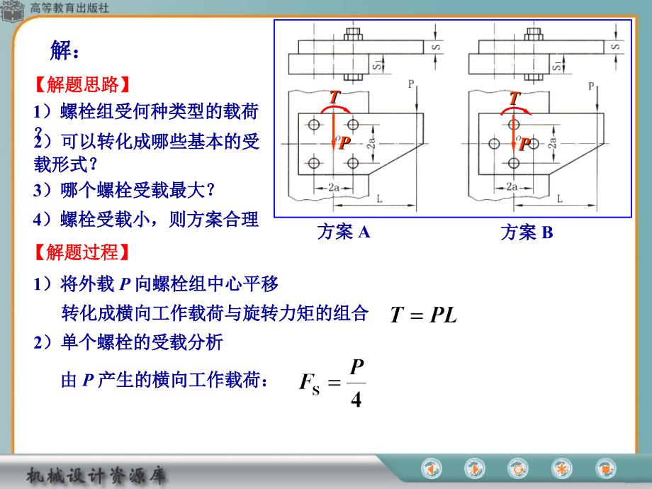 螺栓组受力分析例题_第2页