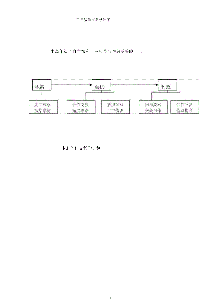 三年级下册语文作文教案人教版(DOC)_第3页