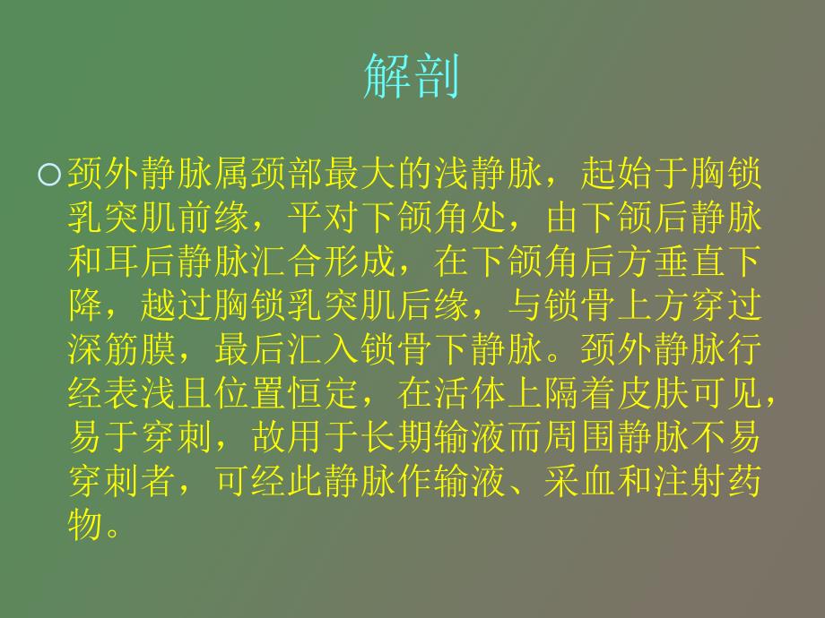 颈外静脉留置针应用及护理_第4页