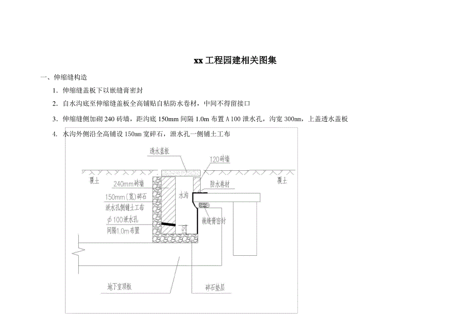 xx工程园建相关图集_第1页