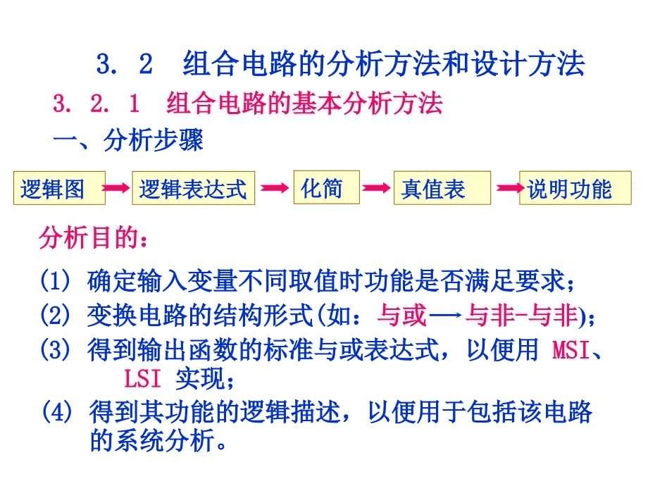 电子技术数字电路部分教学课件PPT组合逻辑电路_第5页