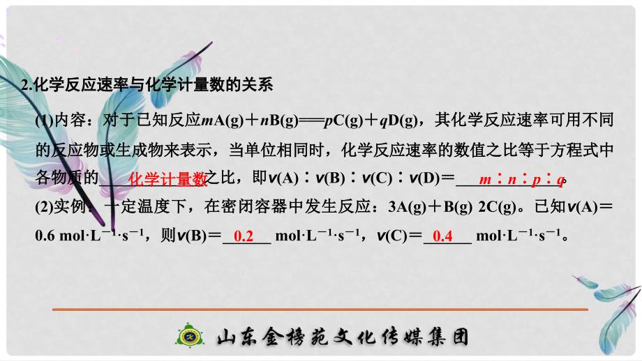 高考化学大一轮复习 第七章 化学反应速率和化学平衡 第1讲 化学反应速率及其影响因素课件_第3页