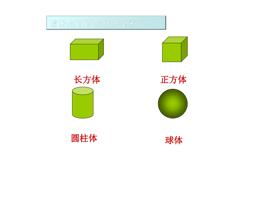 一年级数学认识图形教学课件_第2页