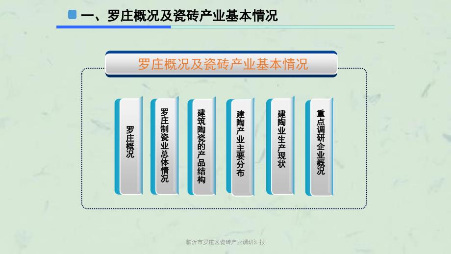 临沂市罗庄区瓷砖产业调研汇报课件_第4页