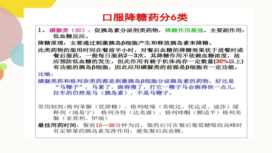 糖尿病药物应用及分类_第2页