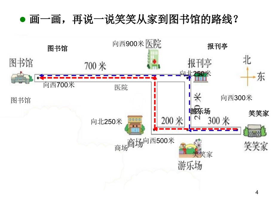 北师大版四年级上册去图书馆公开课PPT优秀课件_第4页