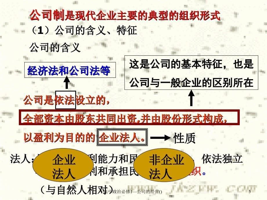 高中政治必修1公司的经营课件_第5页