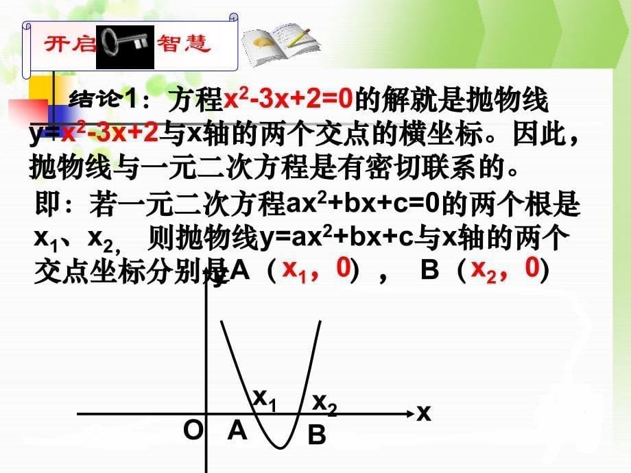 222二次函数和一元二次方程_第5页