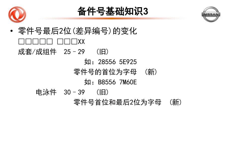 东风日产4S店备件技术基础知识培训_第5页