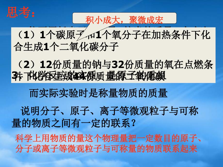 第三章 物质的量课件示例一 人教试验修订本_第1页