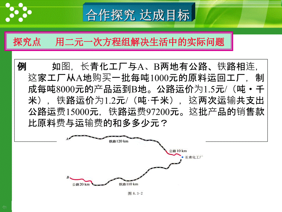 83实际问题与二元一次方程组(第3课时)_第4页