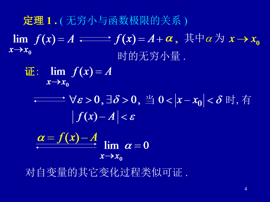 高数无穷小量和无穷大量ppt课件_第4页