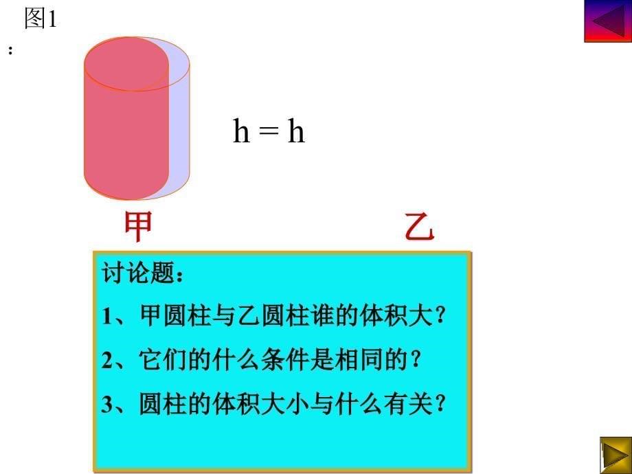 圆柱的体积小学六年级教学课件PPT_第5页