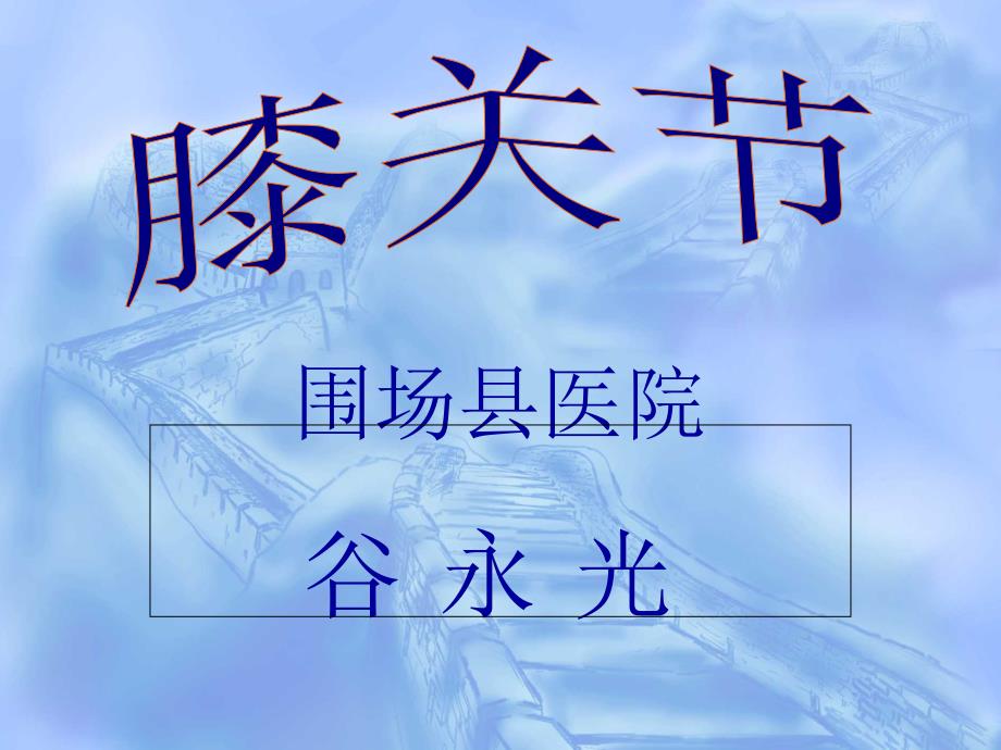 膝关节解剖讲解_第1页