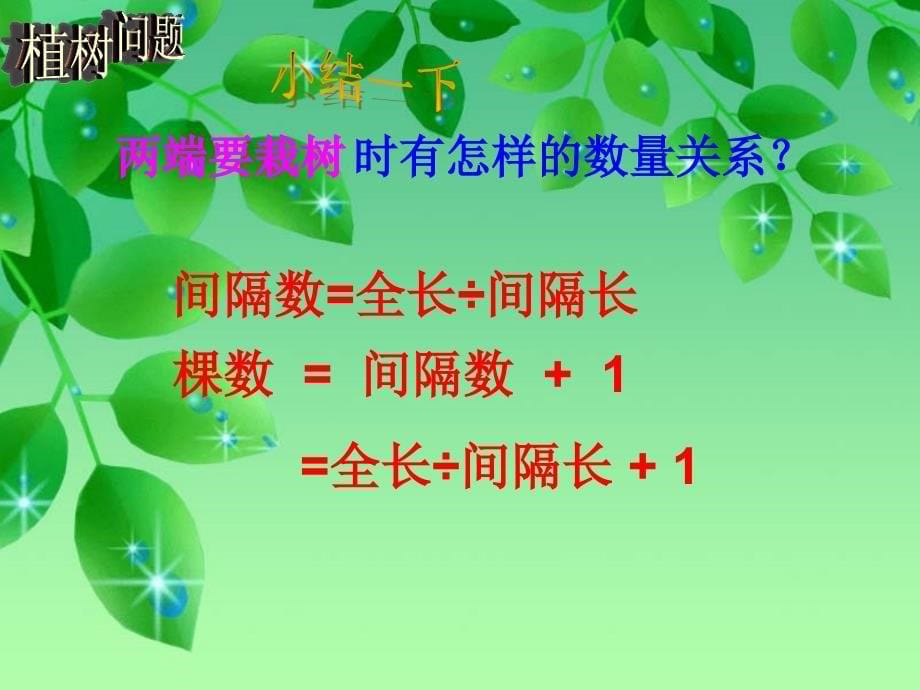 数学广角植树问题_第5页