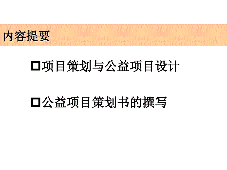 项目策划与报告撰写汕头大学公益课程之萤火虫爱心行动_第2页