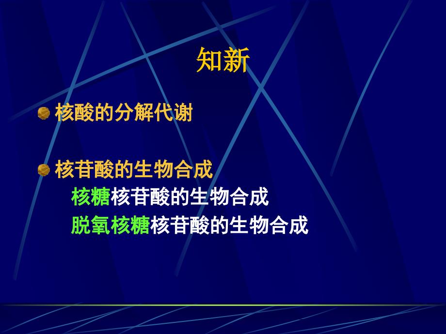 第33章 核酸的降解和核苷酸代谢_第4页