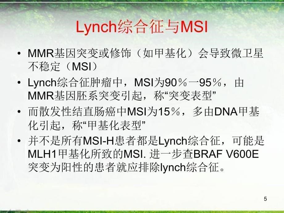 优质课件Lynch综合征_第5页