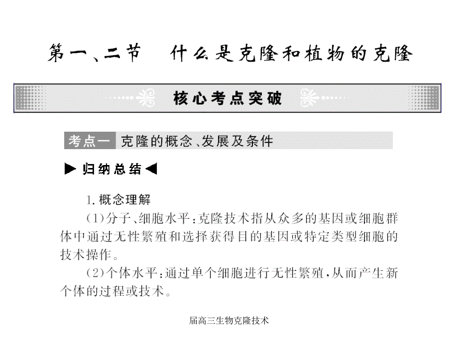 高三生物克隆技术课件_第2页