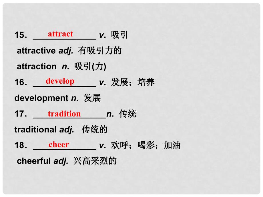 山西省运城市康杰中学高考英语 基础考点聚焦 Module 2 Highlights of My Senior Year复习课件 外研版选修7_第4页