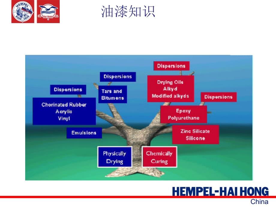 《油漆的分类和特性》PPT课件.ppt_第1页